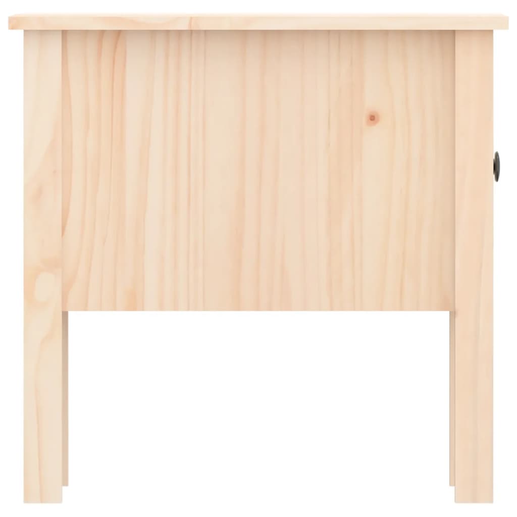 Table d'appoint 50x50x49 cm en bois de pin massif