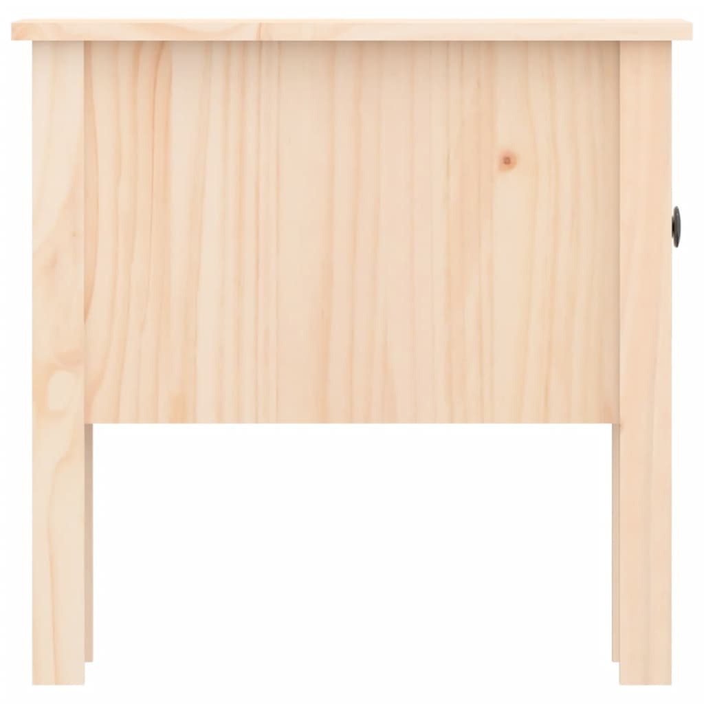 Table d'appoint 50x50x49 cm en bois de pin massif