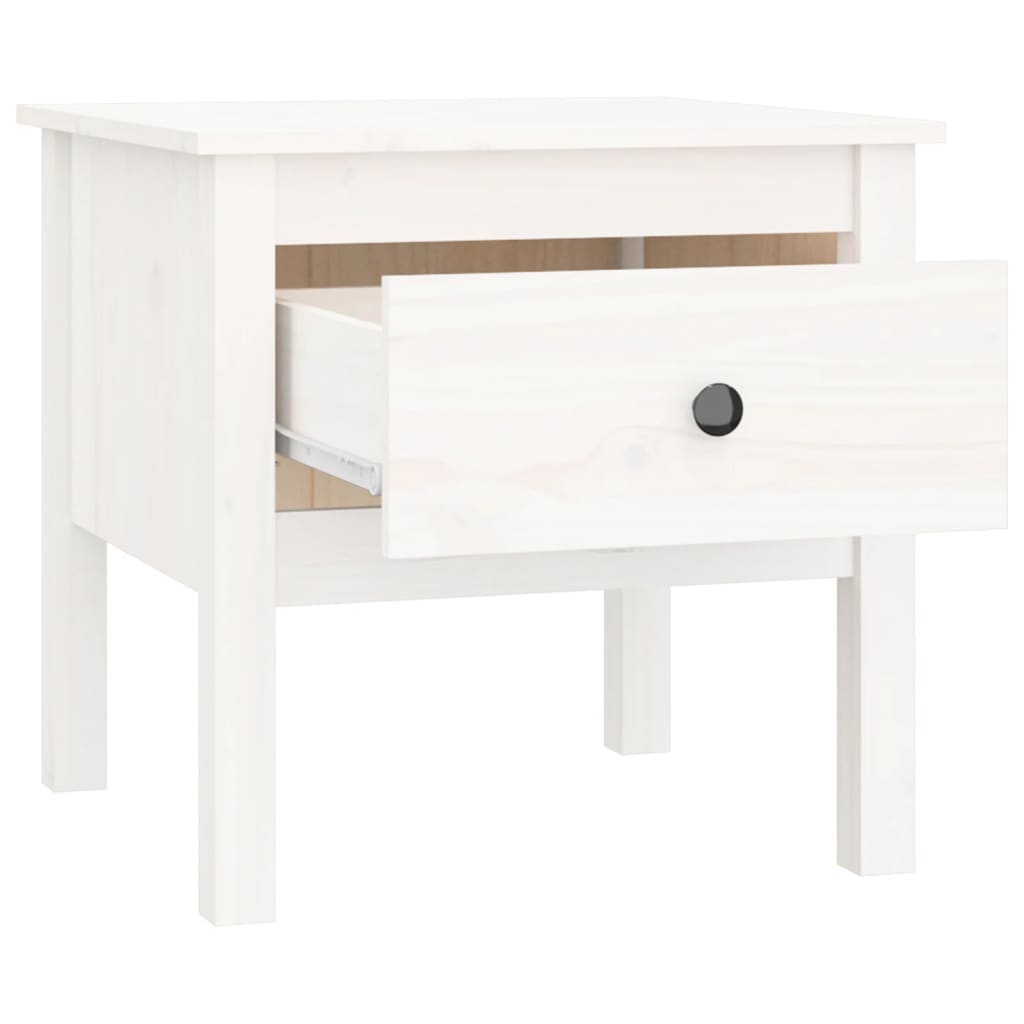 Table d'appoint 50x50x49 cm en bois de pin massif