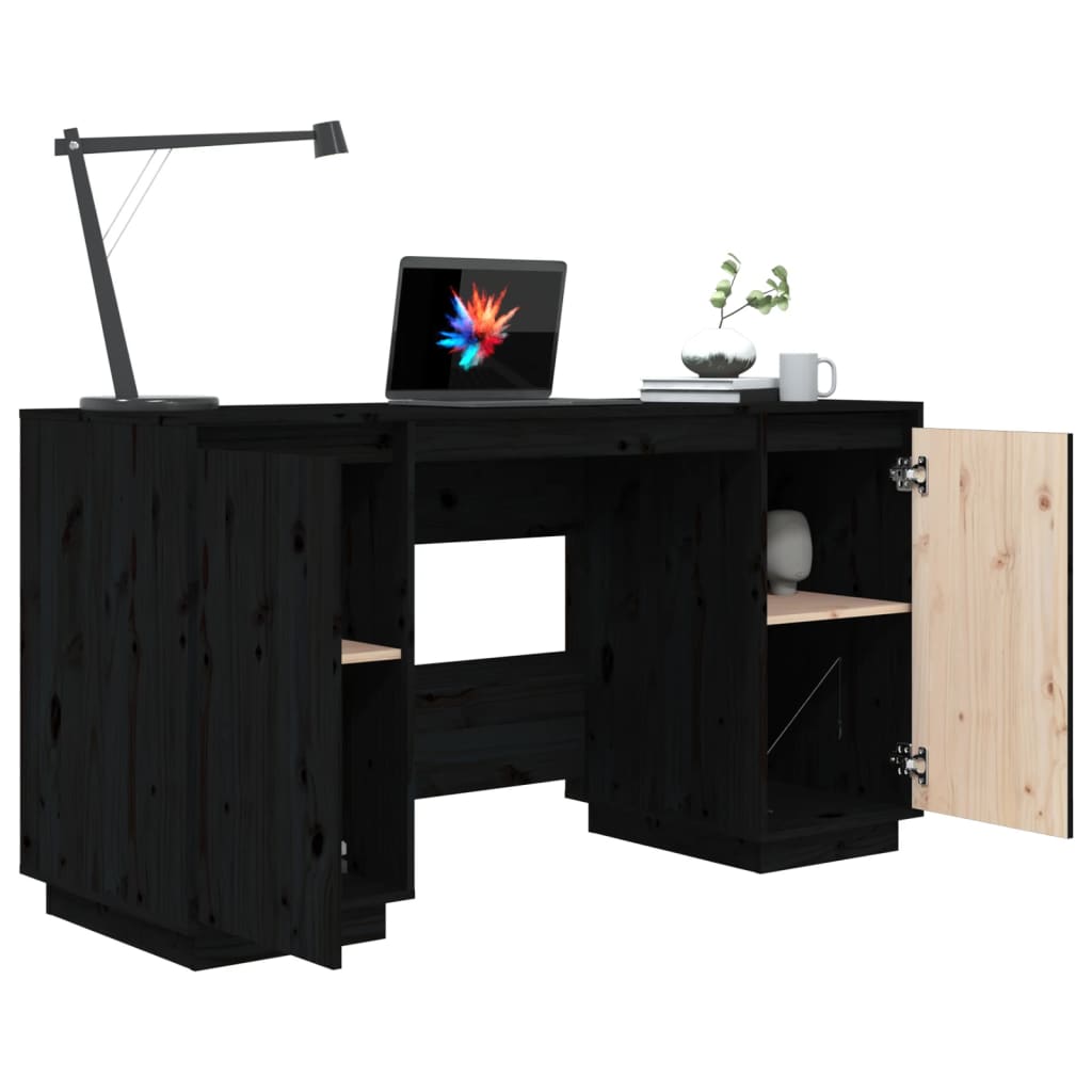 Bureau 140x50x75 cm massief grenenhout