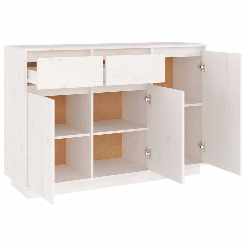 Dressoir 110x34x75 cm massief grenenhout