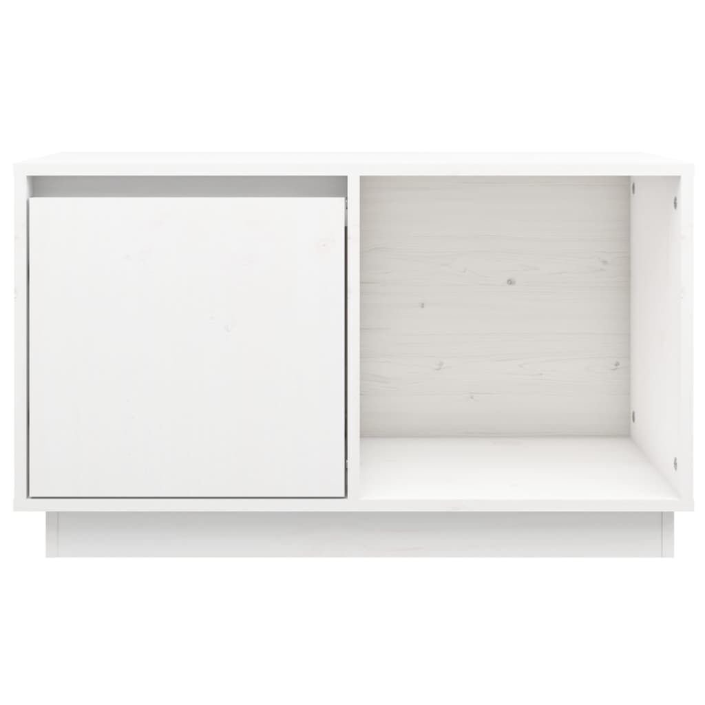 Tv-meubel 74x35x44 cm massief grenenhout