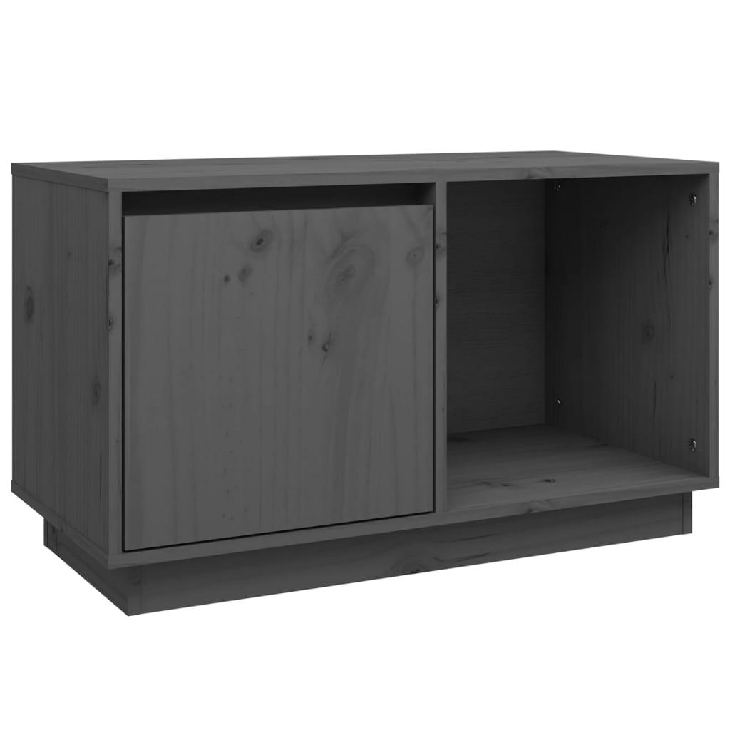 Tv-meubel 74x35x44 cm massief grenenhout