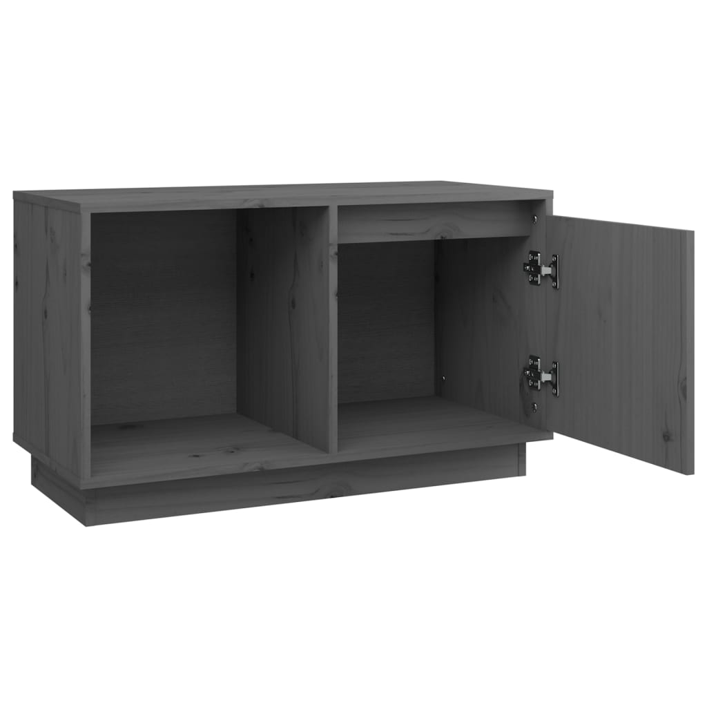 Tv-meubel 74x35x44 cm massief grenenhout