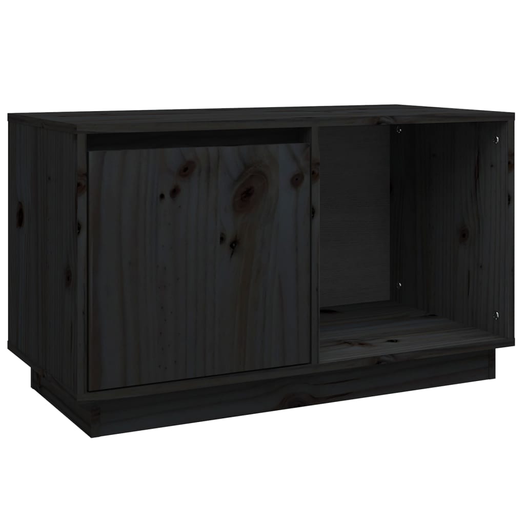 Tv-meubel 74x35x44 cm massief grenenhout