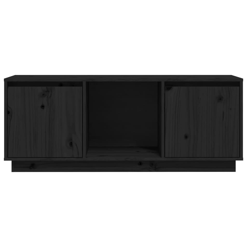 Tv-meubel 110,5x35x44 cm massief grenenhout