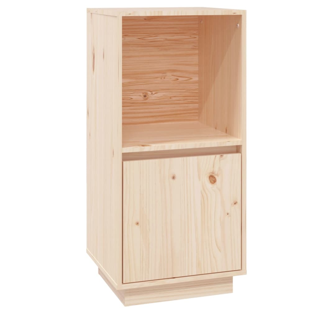 Buffet 38x35x80 cm en bois de pin massif