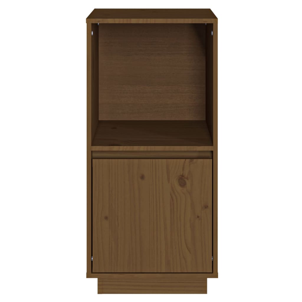 Dressoir 38x35x80 cm massief grenenhout