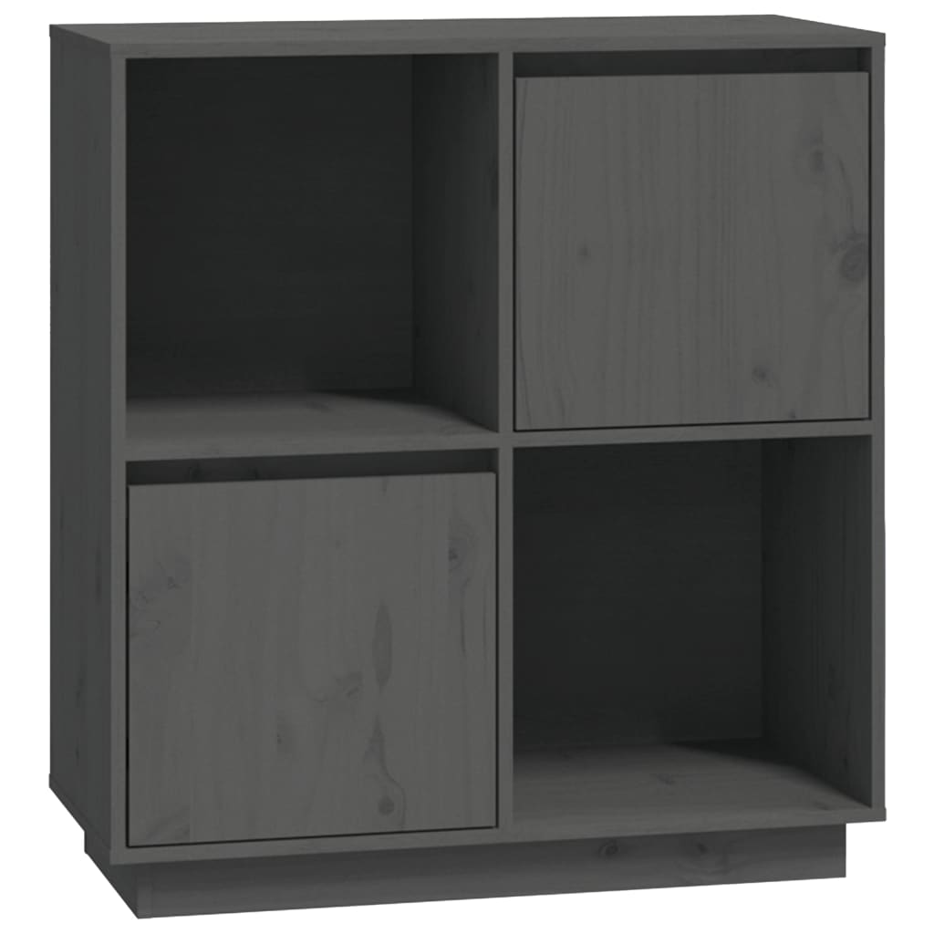 Dressoir 74x35x80 cm massief grenenhout