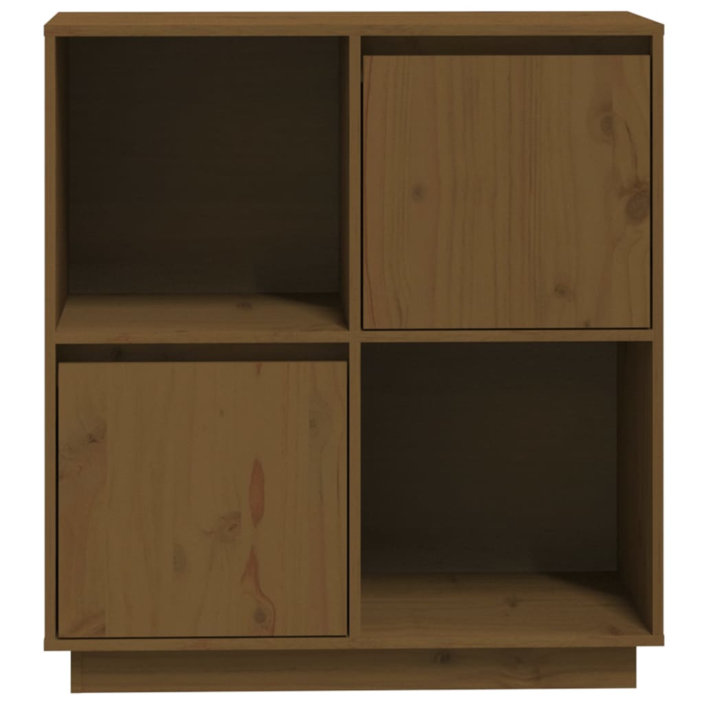 Dressoir 74x35x80 cm massief grenenhout