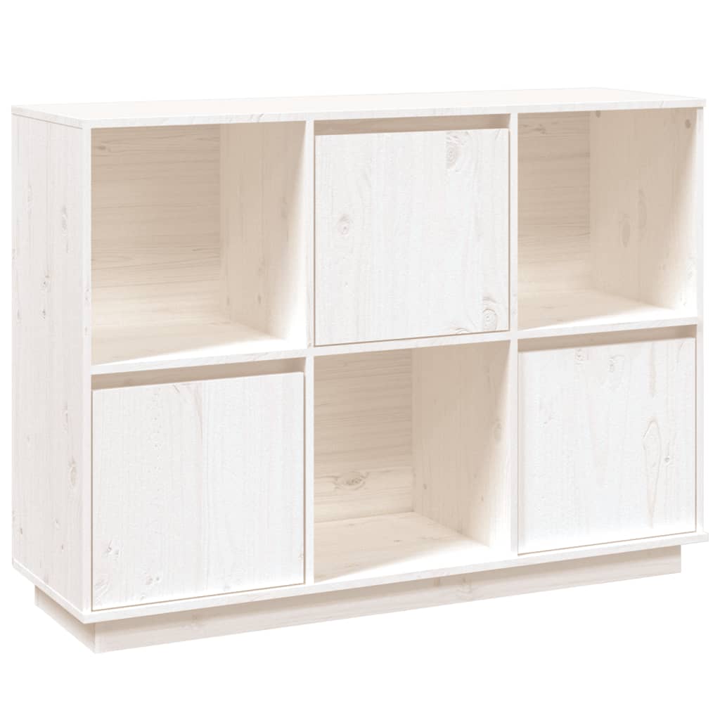 Dressoir 110,5x35x80 cm massief grenenhout