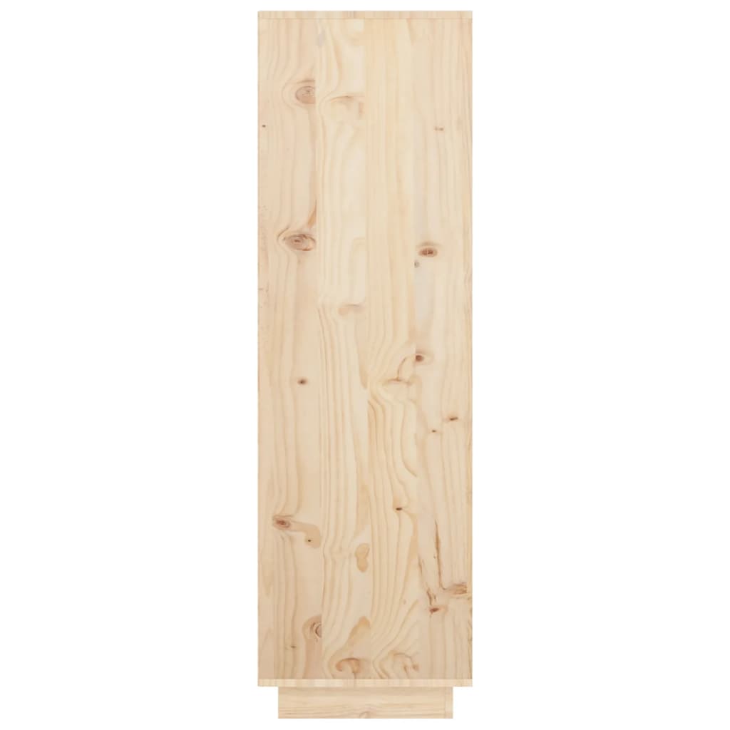 Meuble haut 38x35x117 cm en bois de pin massif