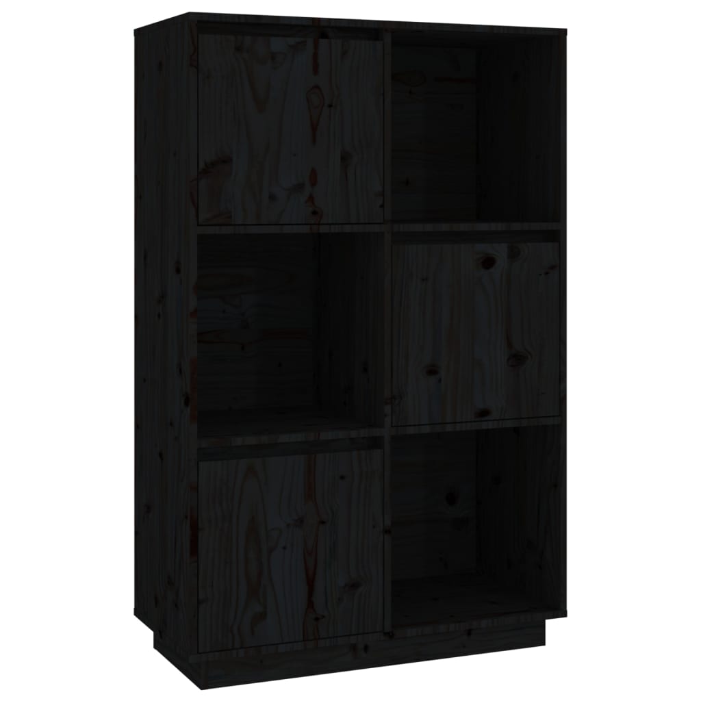 Hoge kast 74x35x117 cm massief grenenhout