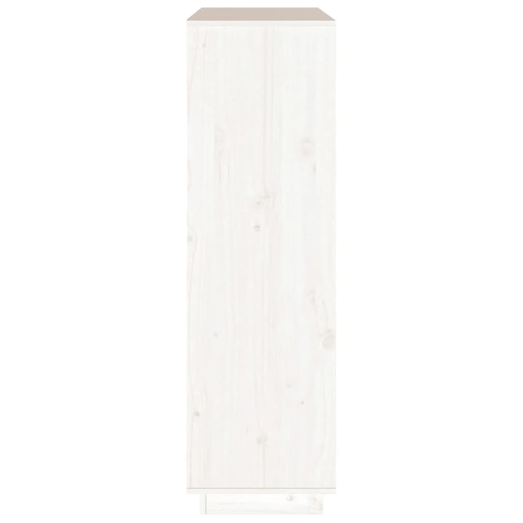 Meuble haut 110,5x35x117 cm en bois de pin massif