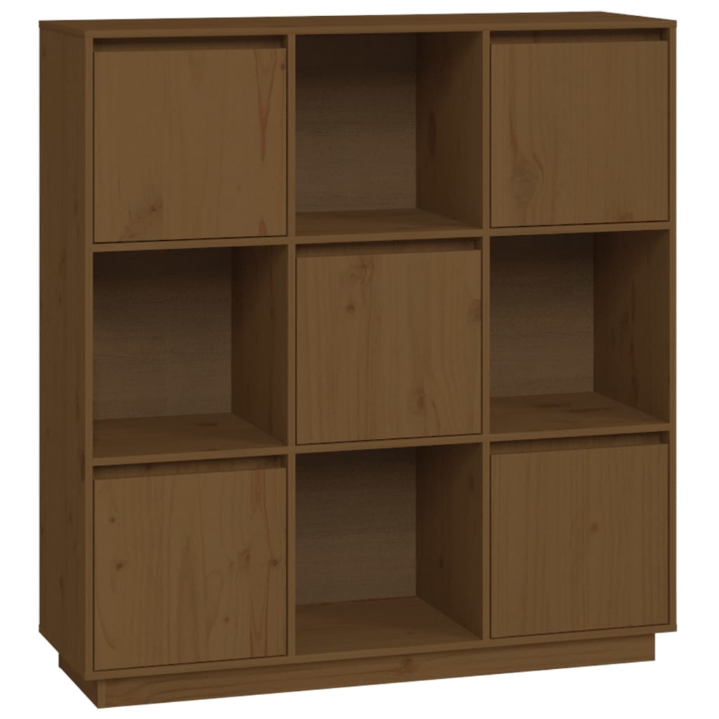 Meuble haut 110,5x35x117 cm en bois de pin massif