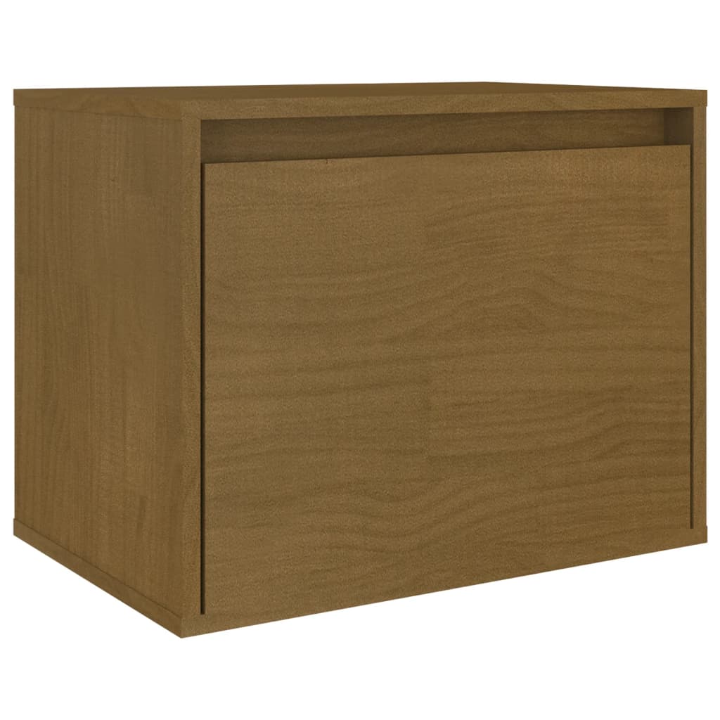 Meuble TV 3 pcs en bois de pin massif