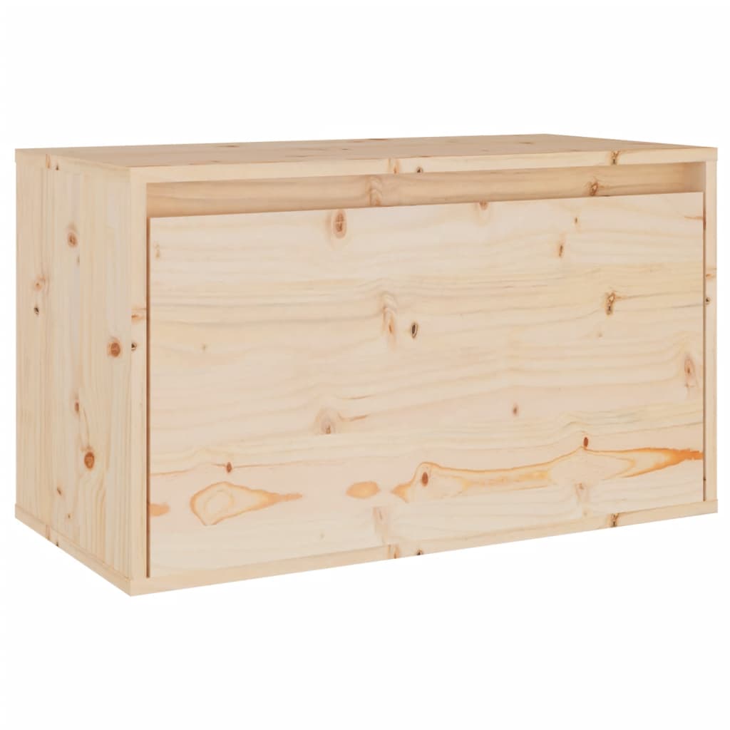 Meuble TV 4 pcs en bois de pin massif