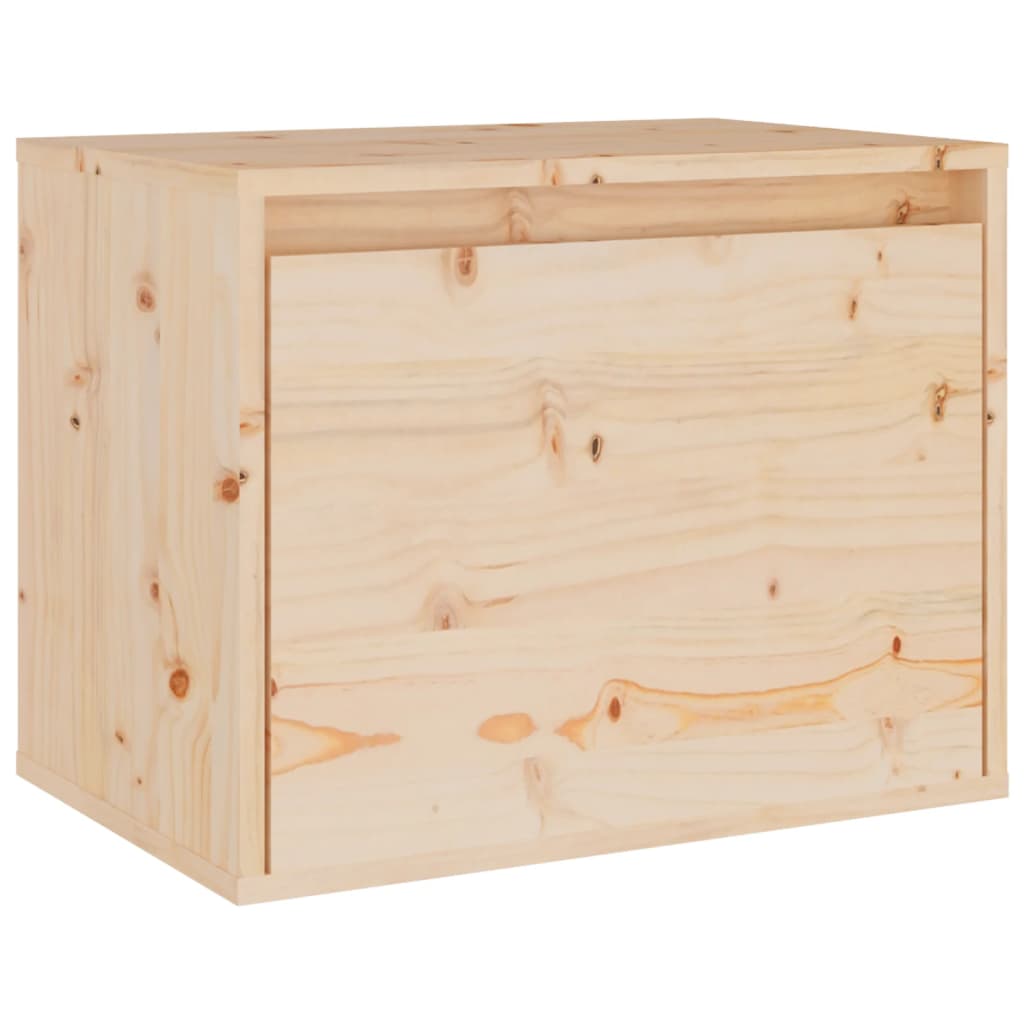 Meuble TV 6 pcs en bois de pin massif