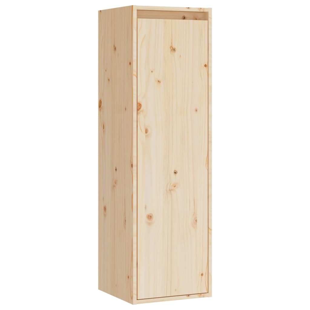 Meuble TV 8 pcs en bois de pin massif