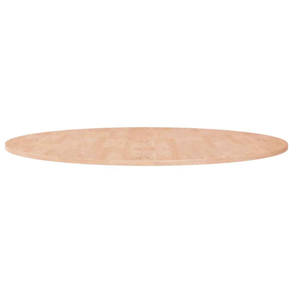 Tafelblad rond Ø30x2,5 cm onbehandeld massief eikenhout