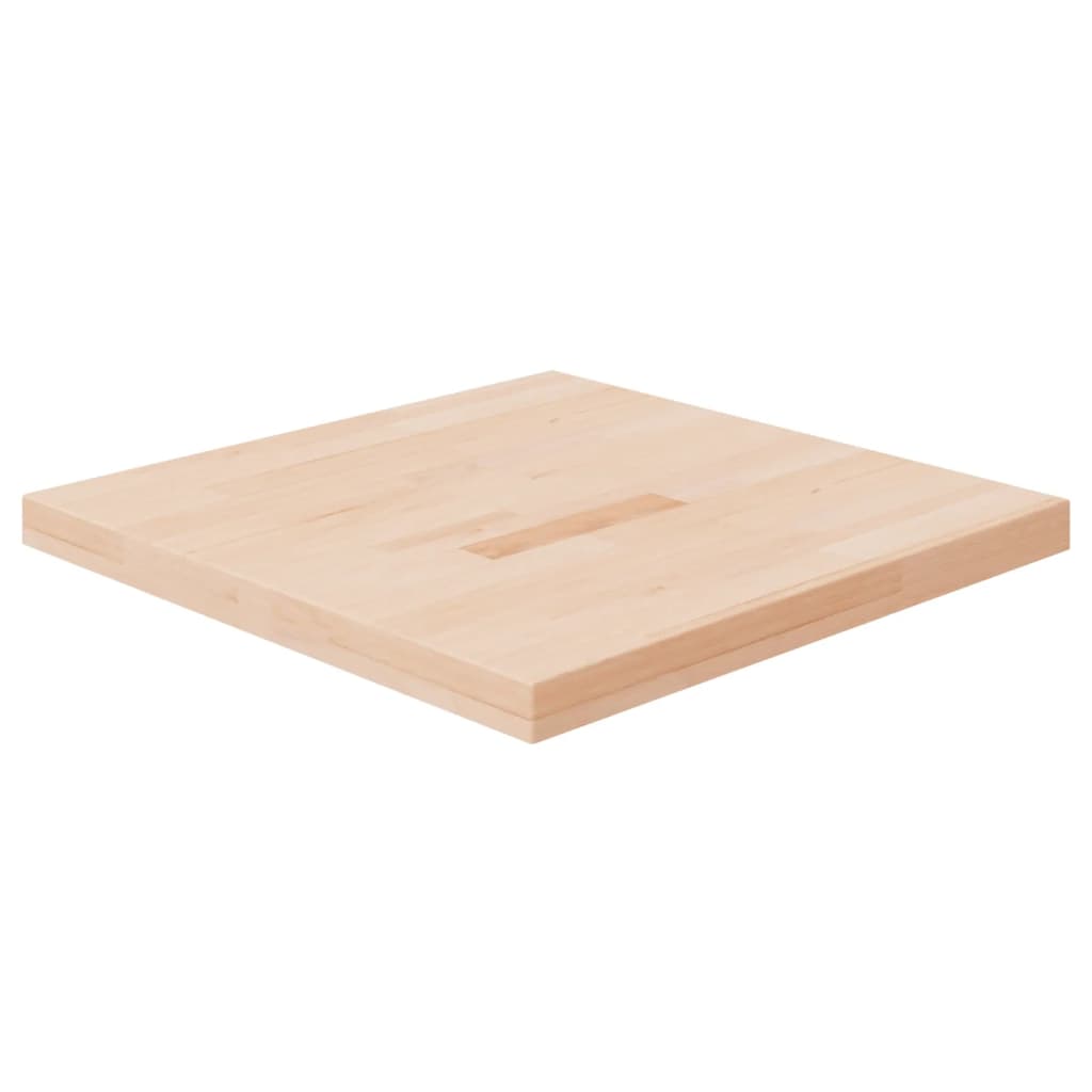 Tafelblad vierkant 40x40x2,5cm massief eiken