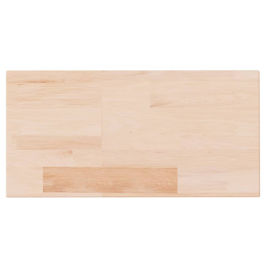 Plank 40x20x2,5 cm onbehandeld massief eikenhout