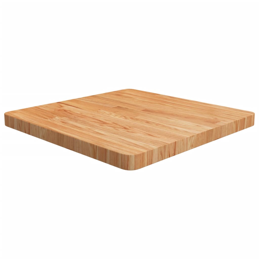 Tafelblad vierkant 40x40x2,5cm massief eiken