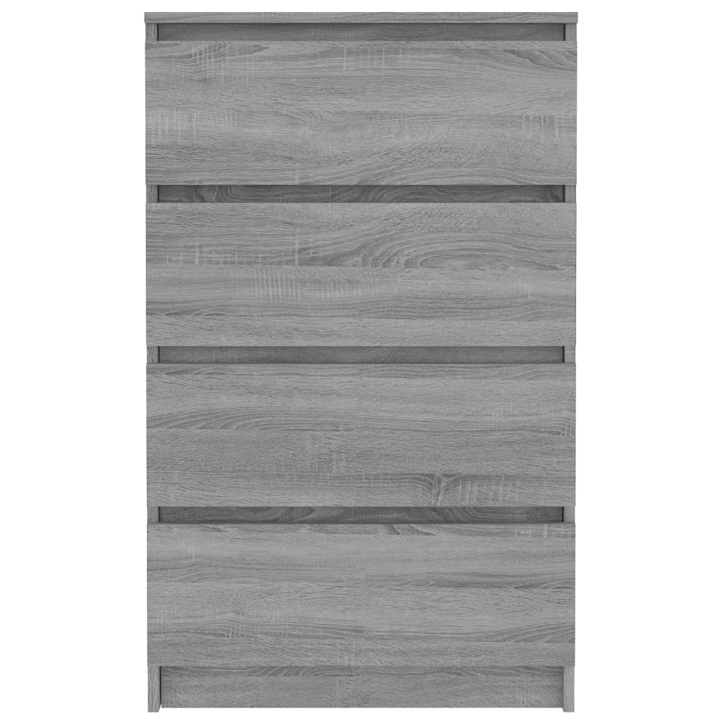 Dressoir 60x35x98,5 cm bewerkt hout