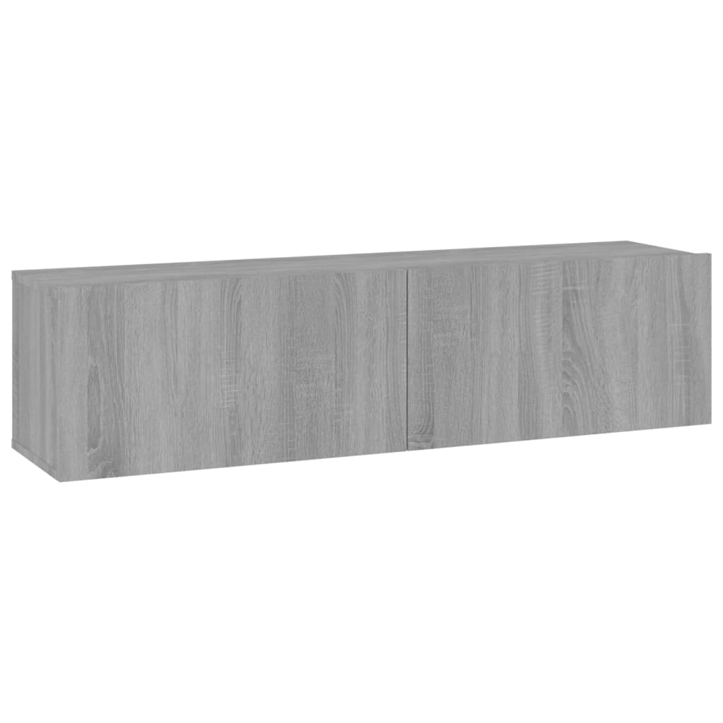 Tv-meubel 100x30x30 cm bewerkt hout