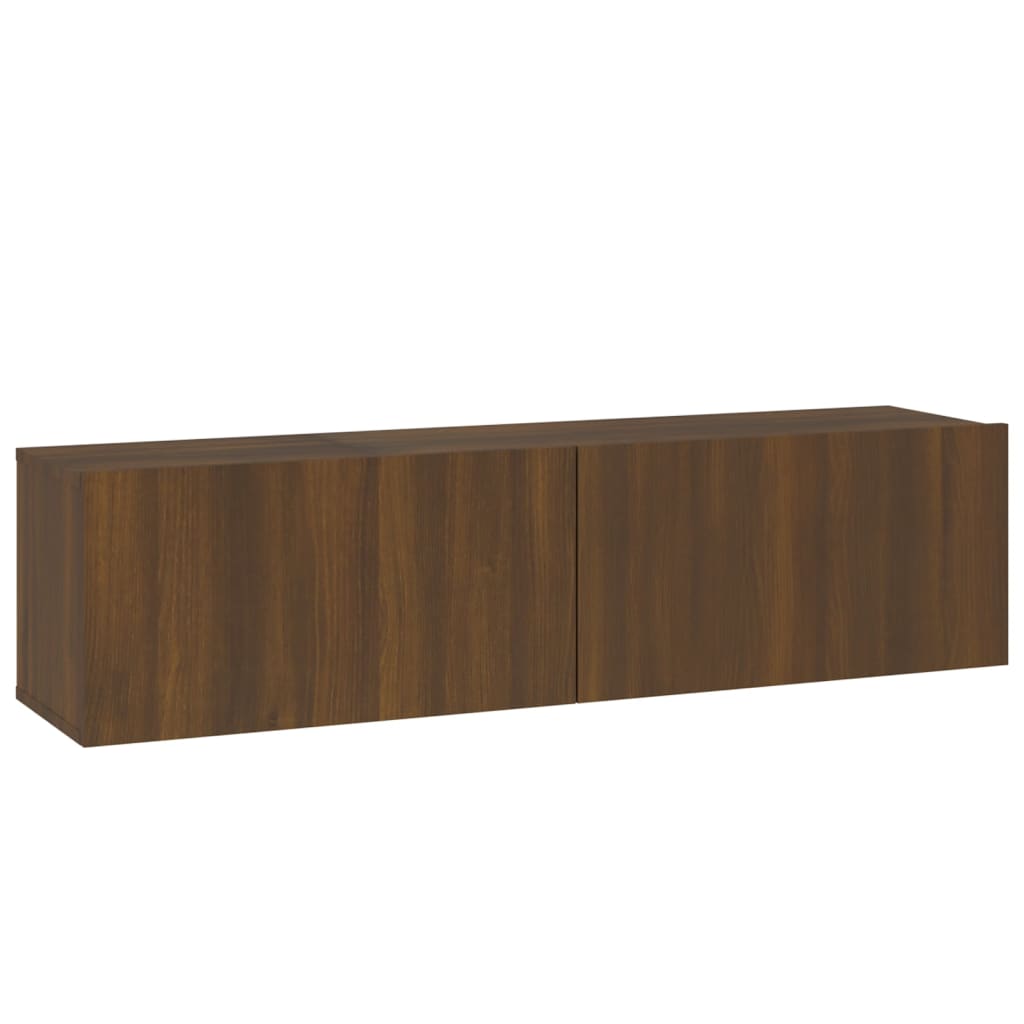 Tv-meubel 100x30x30 cm bewerkt hout