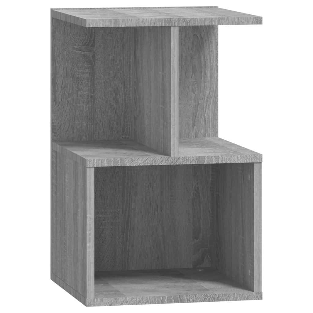 Nachtkastjes 2 st 35x35x55 cm bewerkt hout