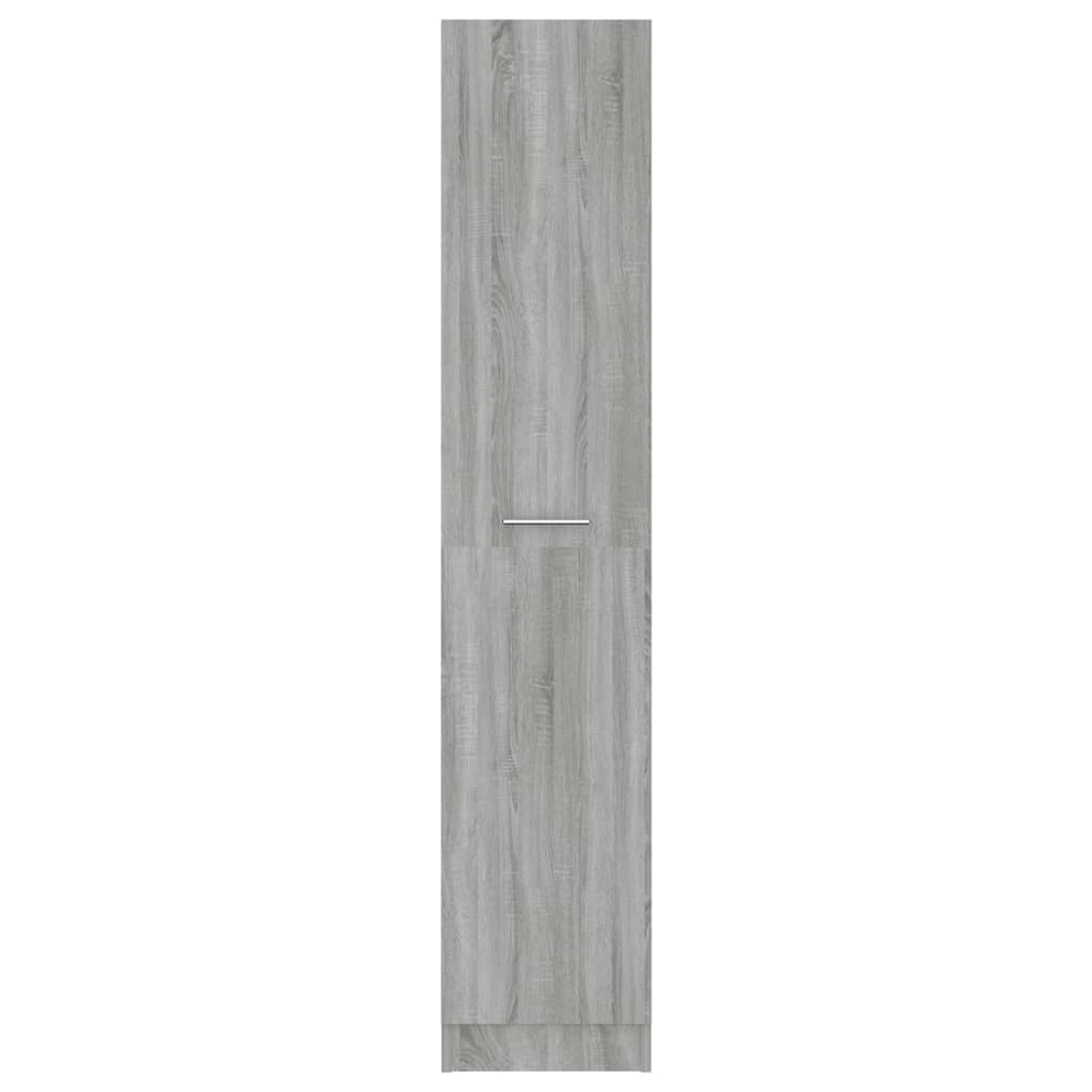 Apothekerskast 30x42,5x150 cm bewerkt hout