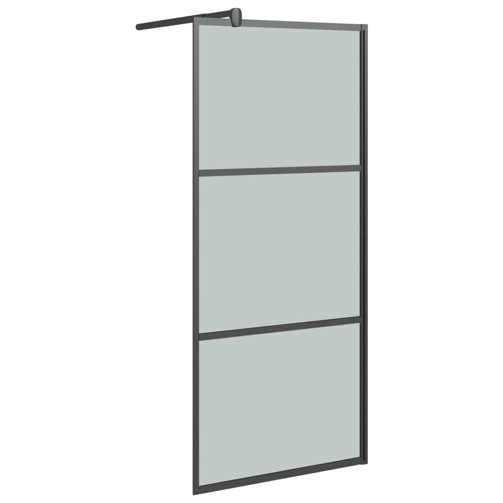 Inloopdouchewand transparant 115x195 cm ESG-glas