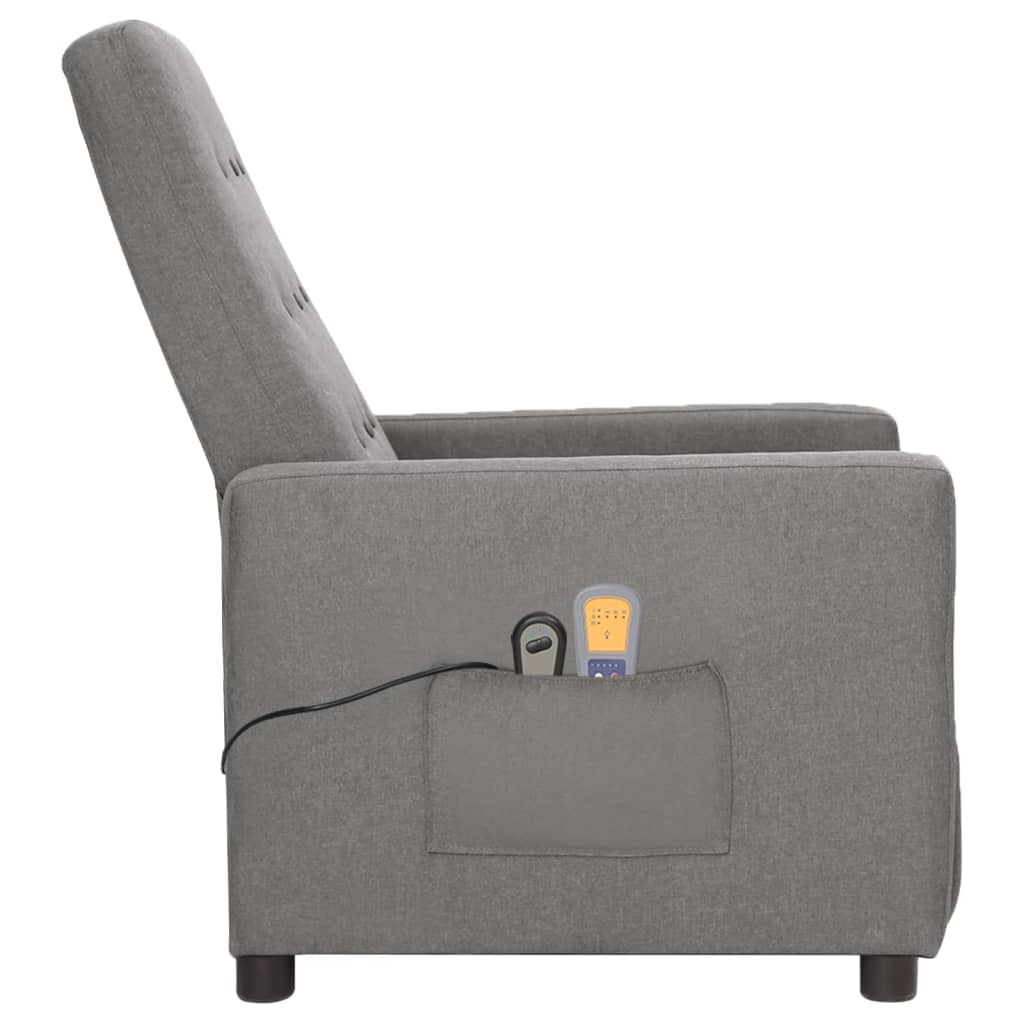 Fauteuil de massage électrique en tissu