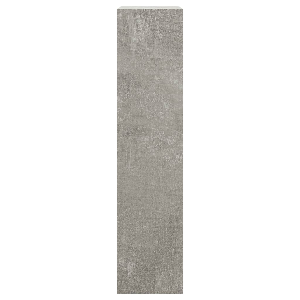 Schoenenkast 63x24x147 cm bewerkt hout gerookt eikenkleurig