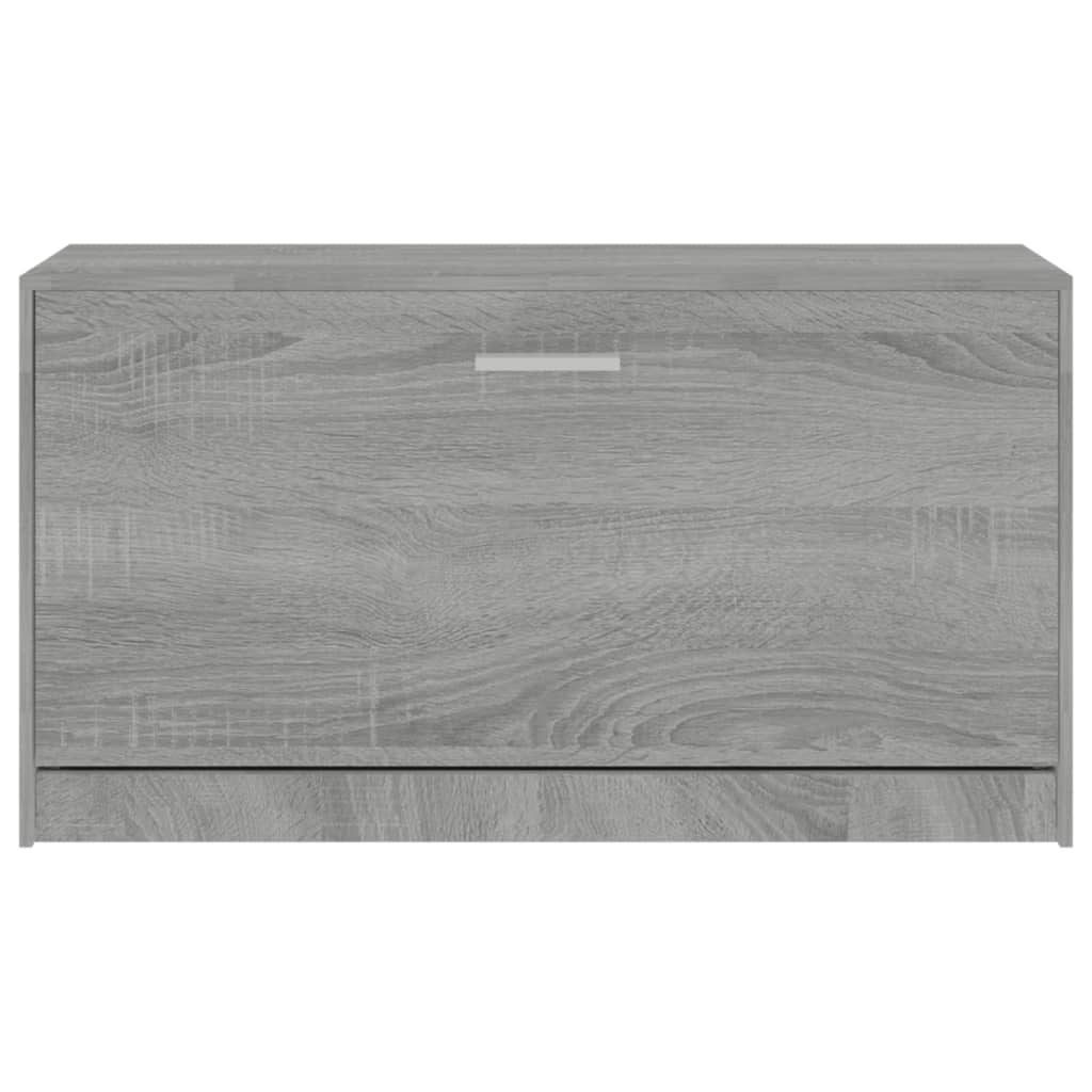 Schoenenbank 80x24x45 cm bewerkt hout