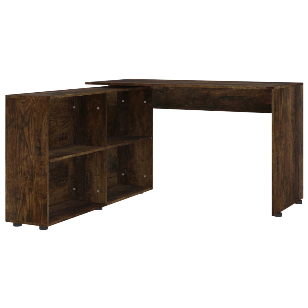 Bureau d'angle réalisé en bois