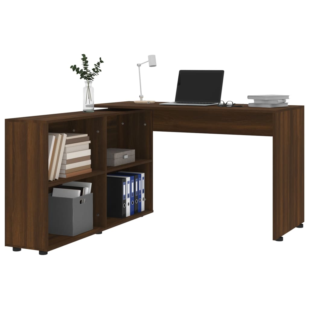 Bureau d'angle réalisé en bois