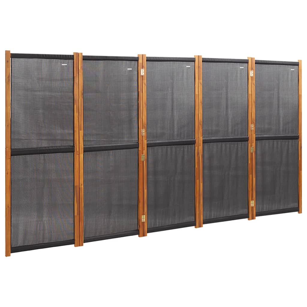 Kamerscherm met 6 panelen 420x180 cm