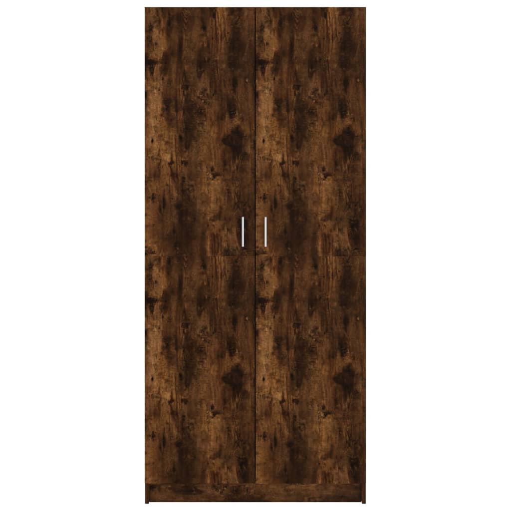 Armoire 80x52x180 cm en bois travaillé