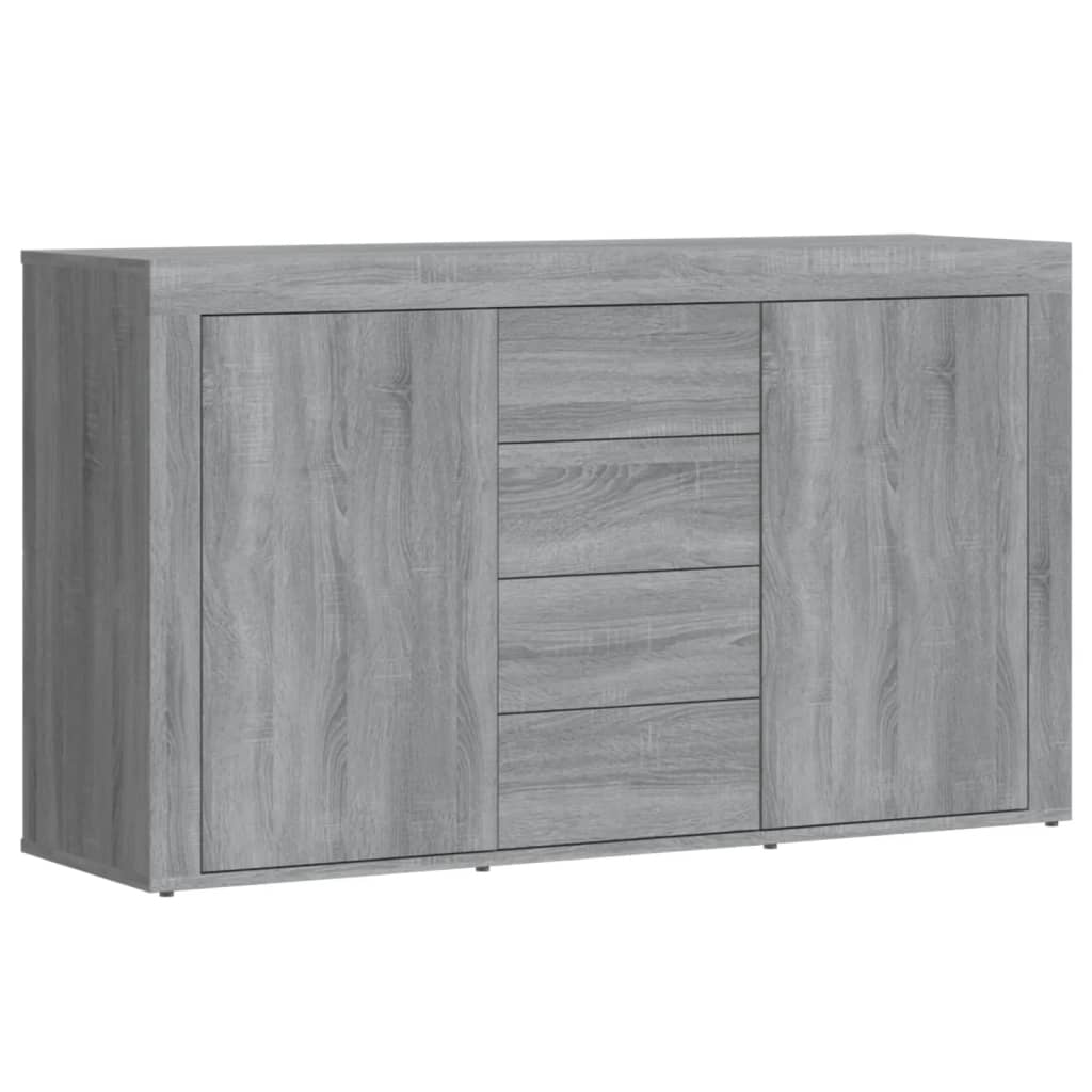 Dressoir 120x36x69 cm bewerkt hout