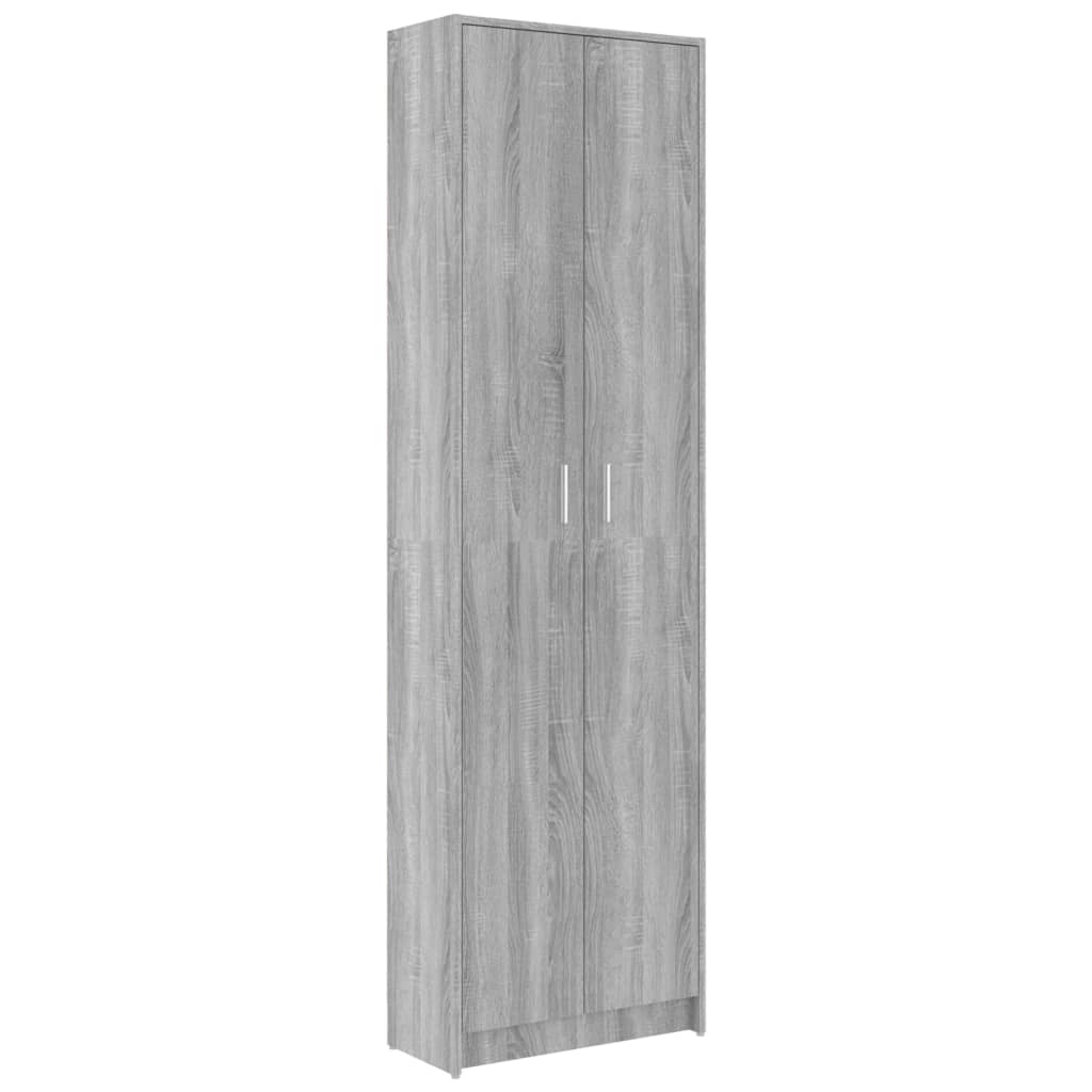 Gangkast 55x25x189 cm bewerkt hout