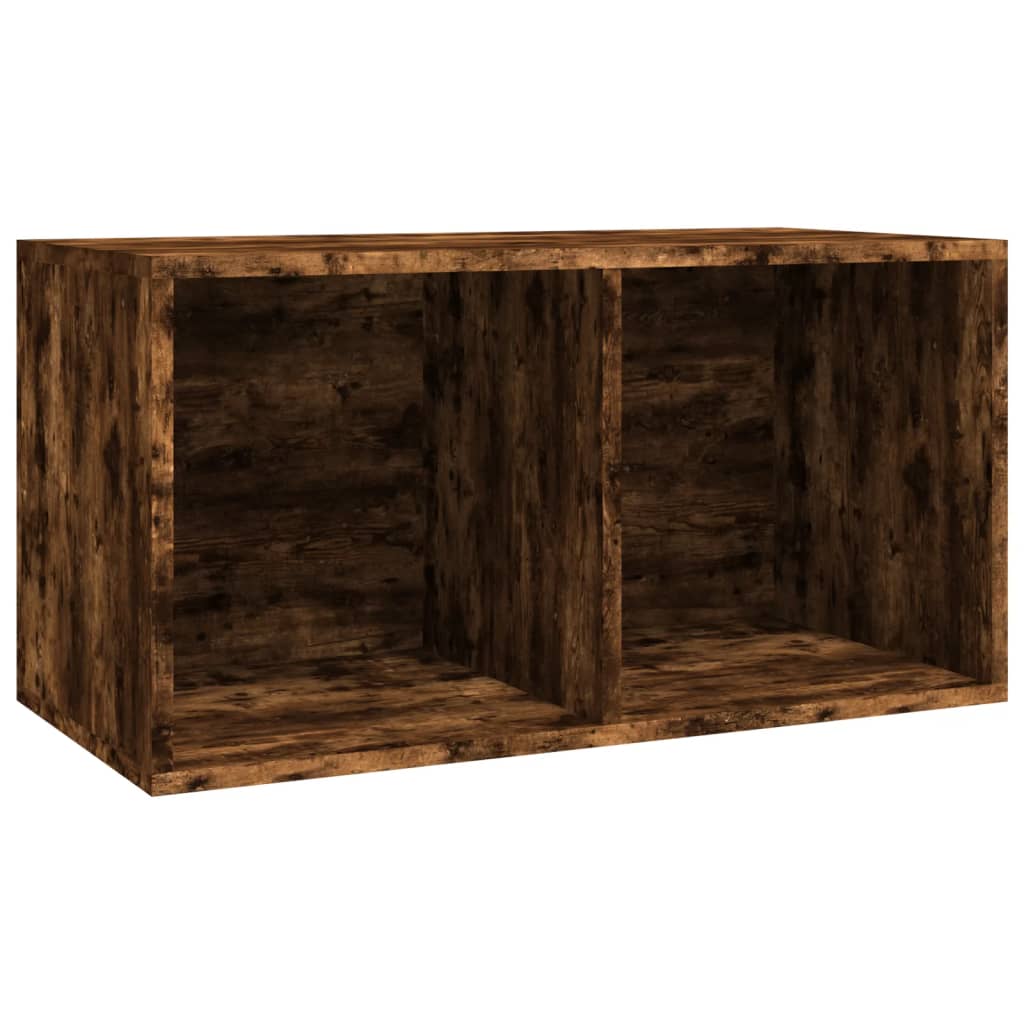 Opbergbox voor LP's 71x34x36 cm bewerkt hout