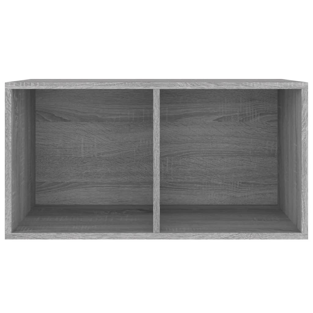 LP Opbergbox 69,5x34x36 cm bewerkt hout oud houtkleurig