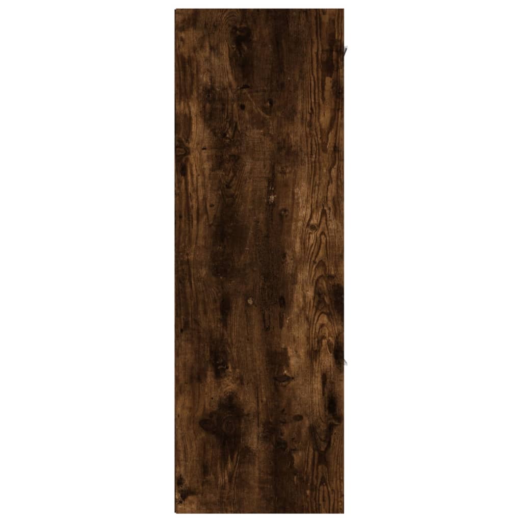 Opbergkast 60x29,5x90 cm bewerkt hout eikenkleurig