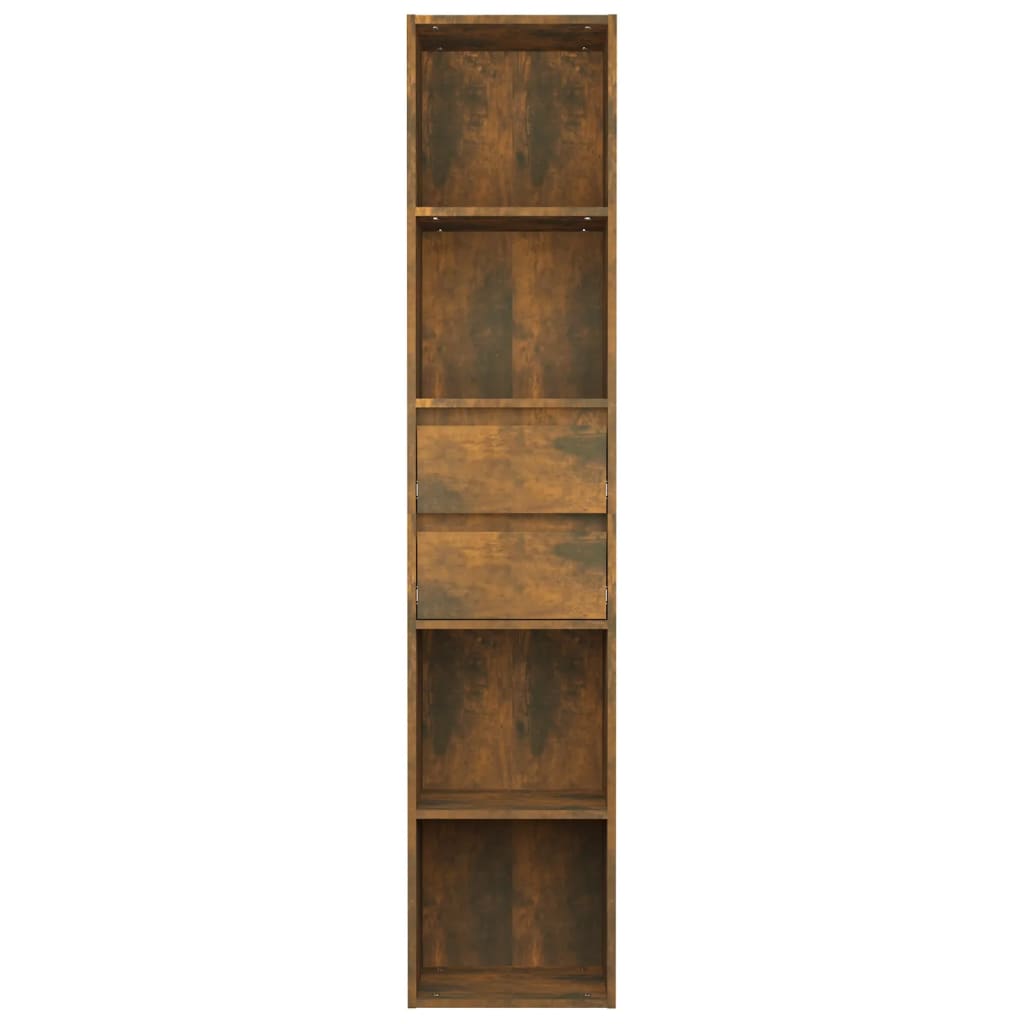 Boekenkast 36x30x171 cm bewerkt hout