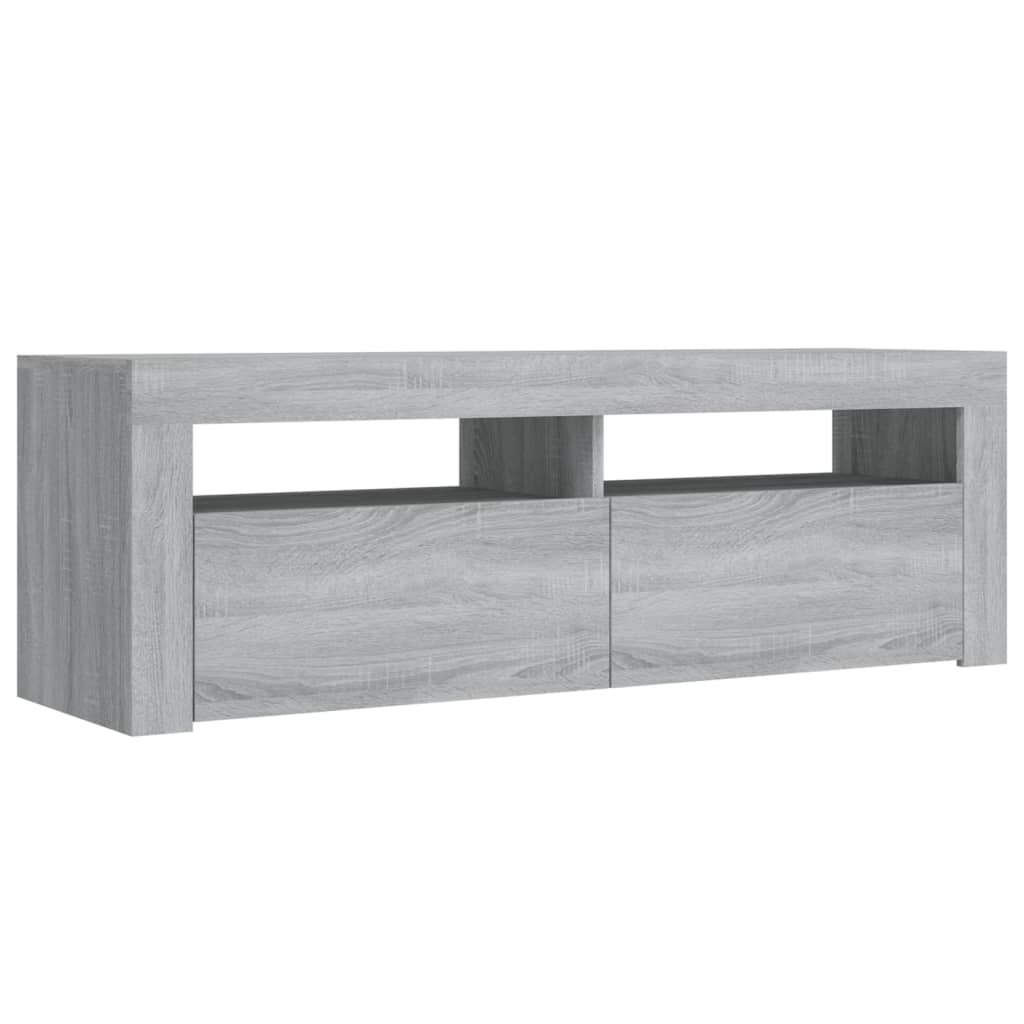 Tv-meubel met LED-verlichting 120x35x40 cm