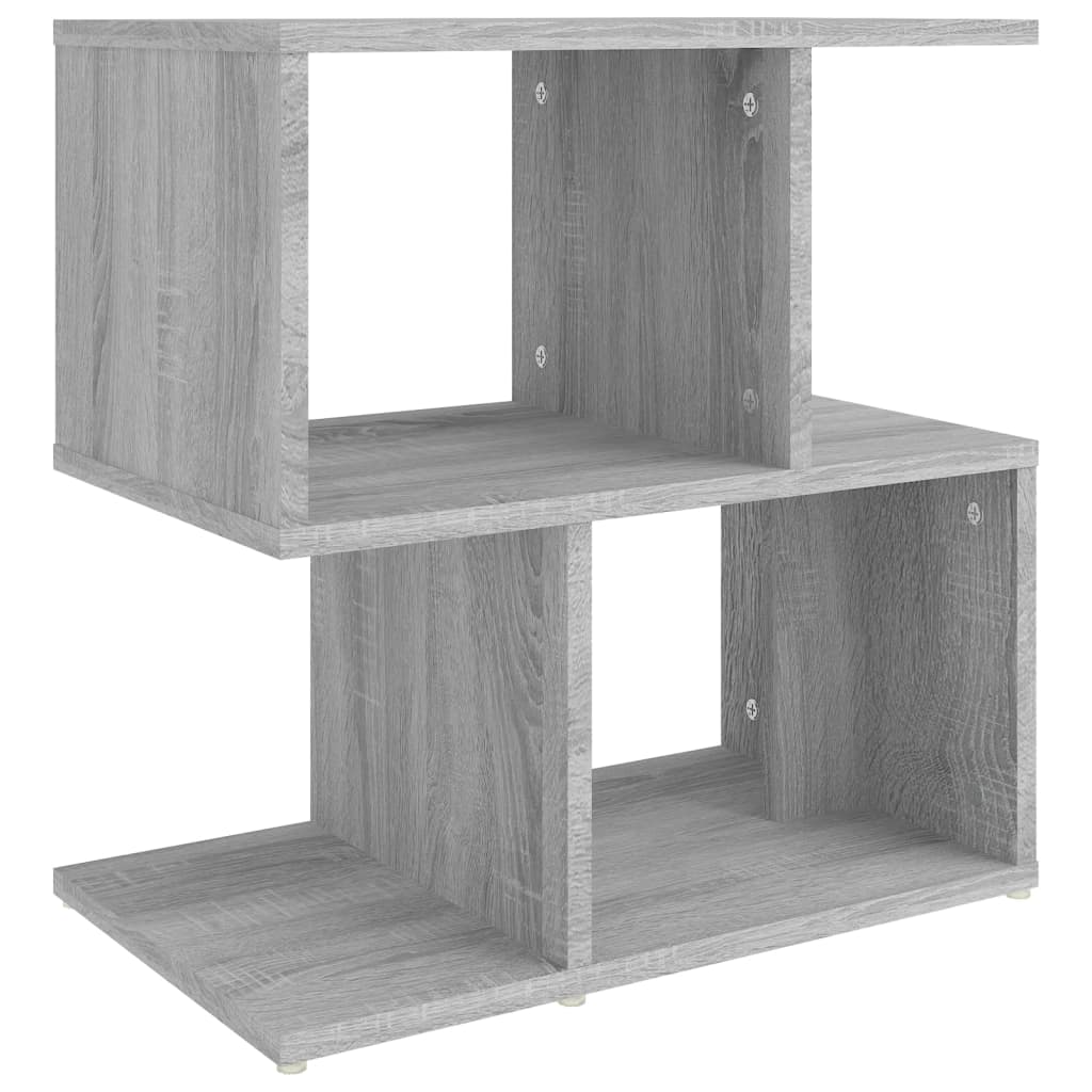 Tables de chevet 2 pcs 50x30x51,5 cm bois fini