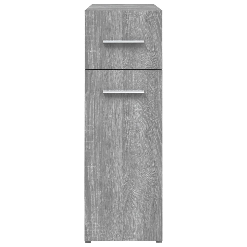 Apothekerskast 20x45,5x60 cm bewerkt hout eikenkleurig