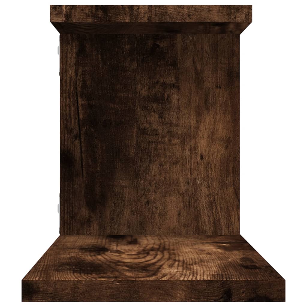 Tv-wandschap 125x18x23 cm bewerkt hout